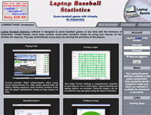 Tablet Screenshot of laptopsports.net